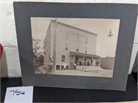 Central Hotel Boswell, PA Photo with Names on Back