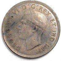 1937 Dollar TONED UNC Canada