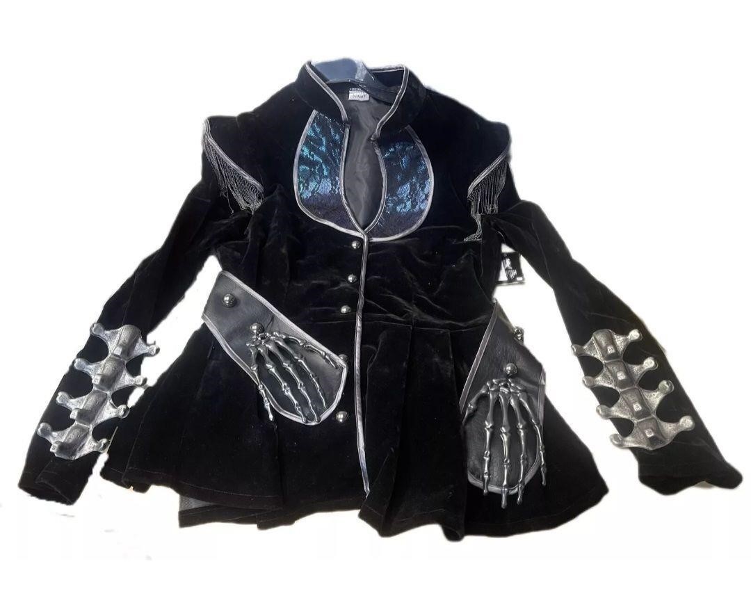 Women's Skeleton Royalty Jacket-gothic Top Large