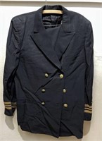 Navy Officer's Jacket & Trousers -Vintage Wool