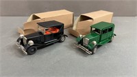 2pc Vtg Linemar Rolls Royce Friction Cars