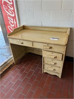 Medium-Sized Antique Wood Desk