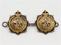 Royal Canadian Army Service Corps Collar Pins