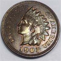 1905 Indian Head Penny AU/BU