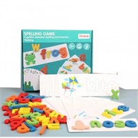 Educational Spelling Game with Matching Letters