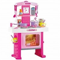 Happy Chef Lights and Sounds Kitchen Playset 19 PC