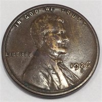 1926-S Lincoln Wheat Cent Penny High Grade