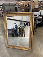 Beautiful Rectangular Gold Mirror