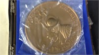 San Diego 200th anniversary commemorative medal