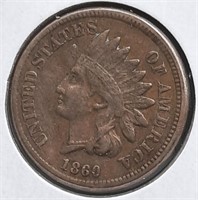 Indian Head  1860 Penny  VF