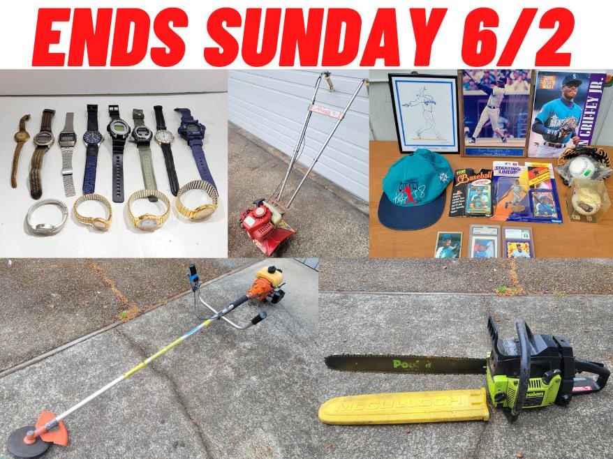 June 2nd - Tools, Cards, Collectibles, Home Goods & More!