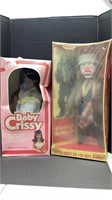 Dolls Baby Crissy and Emmet Kelly Jr. both in