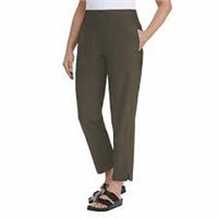 Kirkland Signature Women's XL Ankle Pant, Green