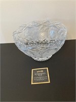 Crystal Roses Pattern Serving Bowl