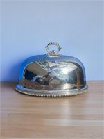1920'S PLATED CLOCHE