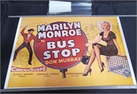 Marilyn Monroe movie poster in tube