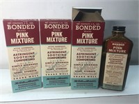 Vintage lot of NOS  Bonded Pink Mixture