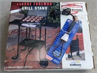 G. Foreman Grill Stand & Charcoal Electric