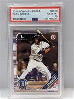 2019 Riley Greene Bowman Draft Bd50 PSA 10