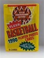 1990 Fleer Basketball Sealed pack Possible Jordan