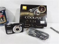 Caméra numérique Nikon Coolpix L24