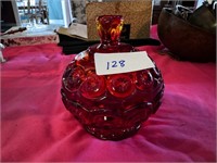 RED MOON STAR CANDY DISH