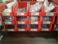 (12) Bins of Asstd Washers & Lock Washers