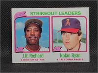 1980 Topps #206 Nolan Ryan & J.R. Richard