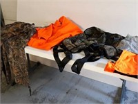 Safety Harness/Camo 2 Pr Pants/XL Orange Sweatshrt