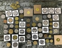 Big lot of coins/tokens/medallions