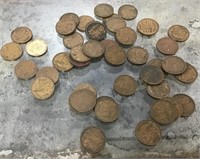 1948 Canadian penny lot