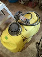 ATV Spot sprayer with 15gal tank with 12v pump