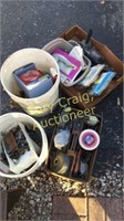 Assorted Hardware and Craftsman Disc Sander
