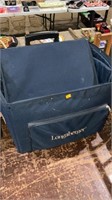 Longer Berger tote with handle and wheels