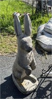Concrete Rabbit Statue