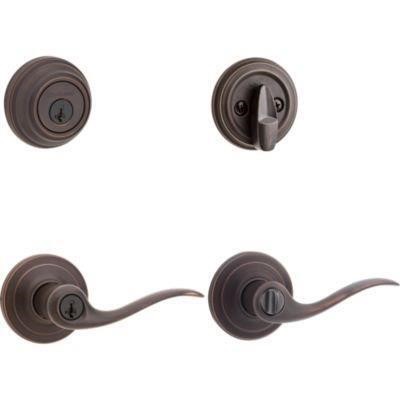 Tustin Venetian Bronze ExteriorEntry Door Handle a