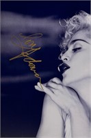 Autograph COA Madonna Photo