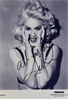 Autograph COA Madonna Photo