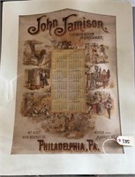 John Jamison Comission Merchant 1892 Calendar