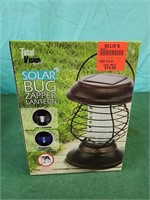 Solar bug lantern zapper