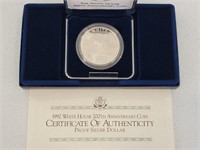 1992-W White House Modern Silver Dollar Commemorat