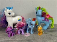 Large to small My Little Pony’s