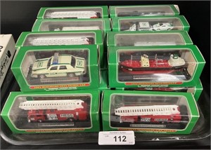 18 Hess Miniature Cars & Trucks.
