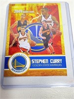 Stephen Curry 2009 Rookie Gems Gold Rookie Card