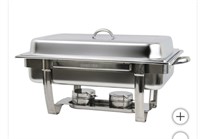 Sagetra Full-size 18/8 Stainless-steel Chafing