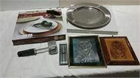 Crofton colored Chargers, plates and miscellaneous
