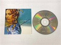 Autograph COA Madonna CD