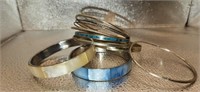 LOT of Silver Bangles