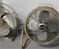 Lot #761 - (2) Antique Tabletop Fans to include: