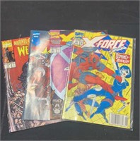 Marvel Weapon X , X Man, & X-Force Comic Books